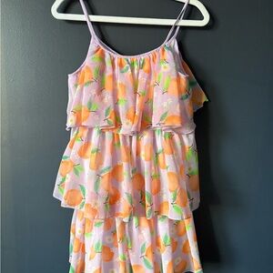 H&M Lavender and Orange Girls Dress